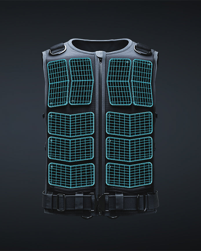 Evrvest Weight Vest Front Grid