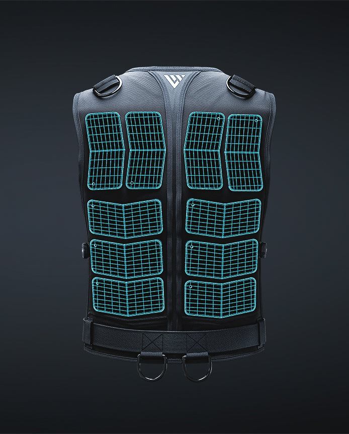 EVRVEST Weight Vest Back Grid